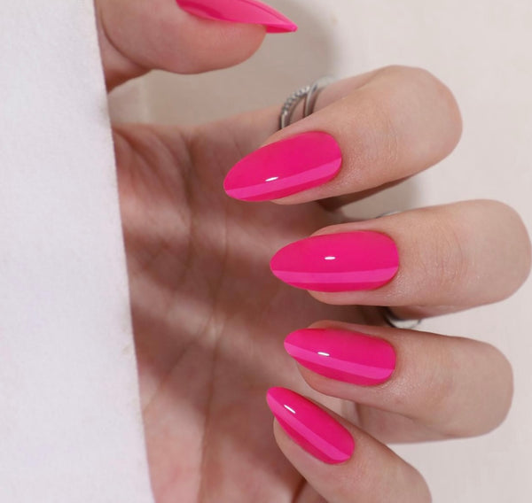 Pink Voltage Press On Nails