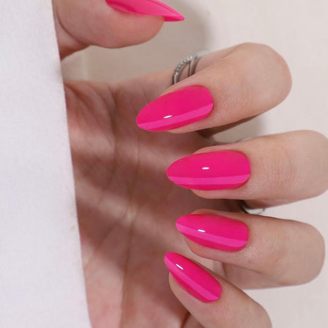 Pink Voltage Press On Nails