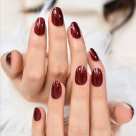 Witching Red Press On Nails