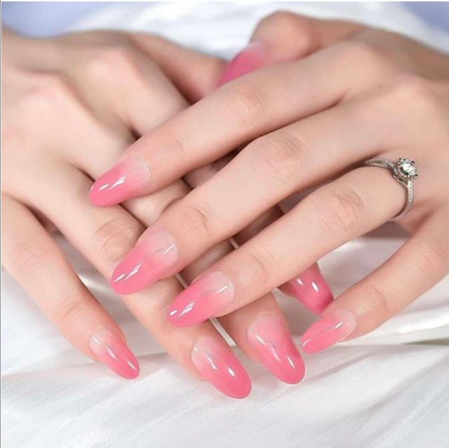 Flushed In Flame Soft Gel Press On Nails