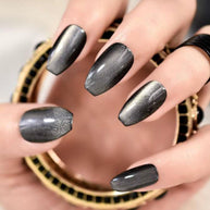 Midnight Magnet Soft Gel Press On Nails