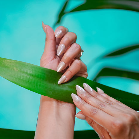 Moon dust Soft Gel Press On Nails