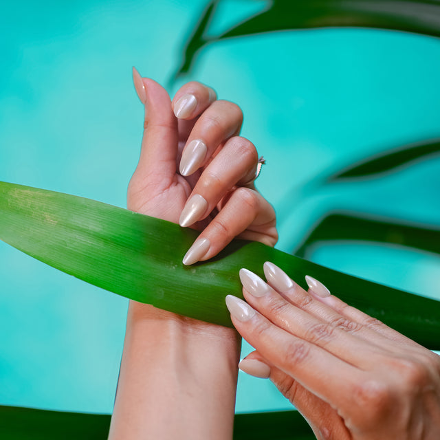 Moon dust Soft Gel Press On Nails