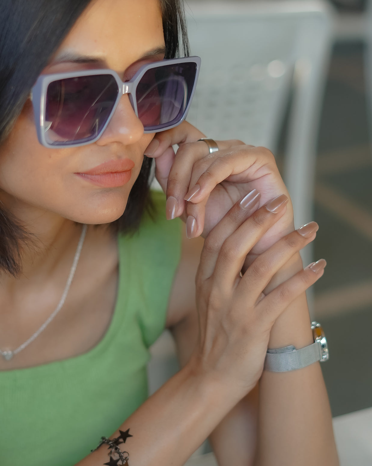 Golden Hour Glam Soft Gel Press On Nails