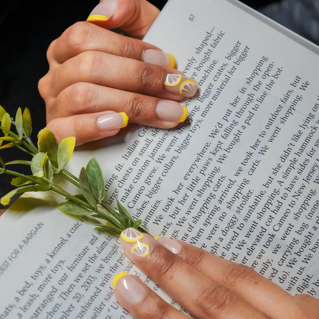 Sorrento Slice Press On Nails