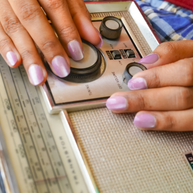Lilac Stardust Soft Gel Press On Nails