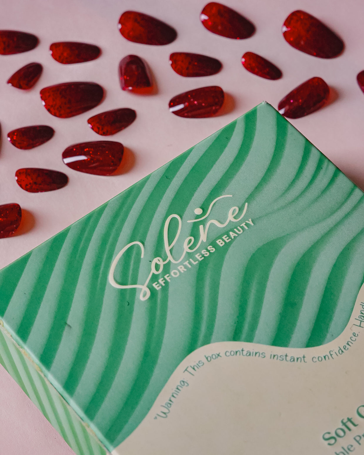 Witching Red Press On Nails