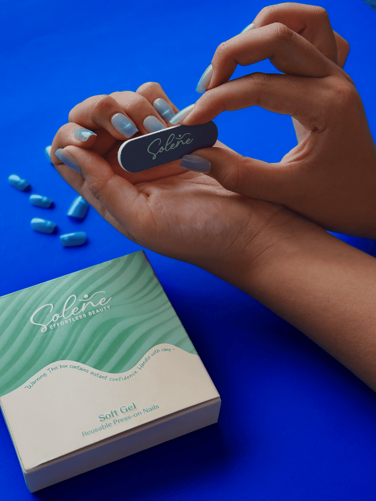 Elsa magic Soft Gel Press On Nails
