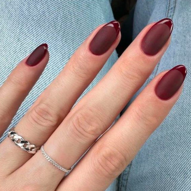 Cabernet Kiss Soft Gel Press On Nails