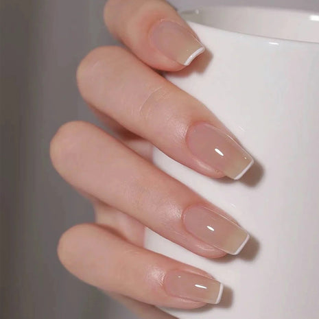 The Minimalist French Soft Gel Press On Nails