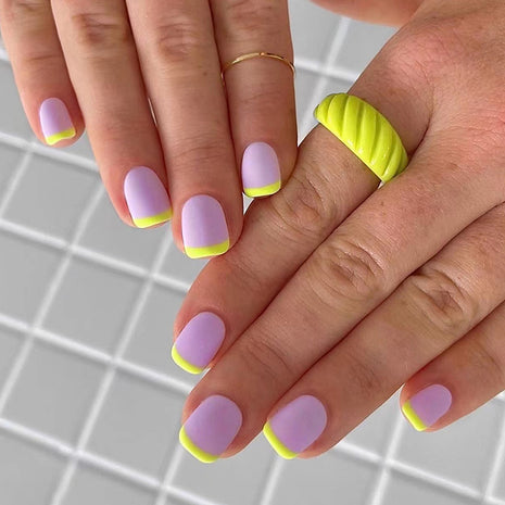 Lilac Pop Soft Gel Press On Nails